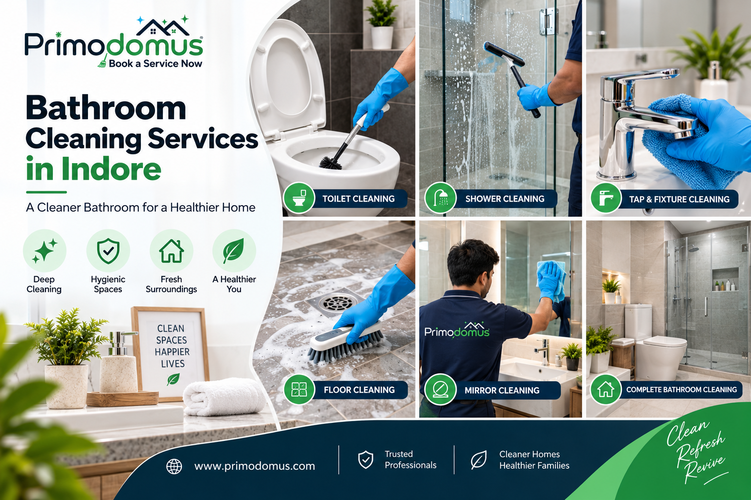 Bathroom Cleaning Services in Indore: Why Professional Cleaning Matters